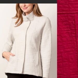 * New HABITAT SZ XS RED SNAP JACKET